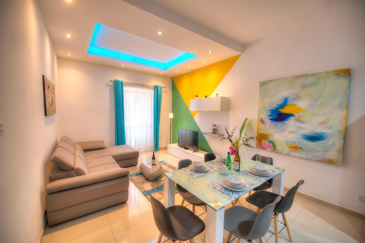 Spacious And Beautifully Furnished 3 Bedrooms/3Bathrooms Apartment With 2 Balconies Wvid1-1 Gzira Εξωτερικό φωτογραφία