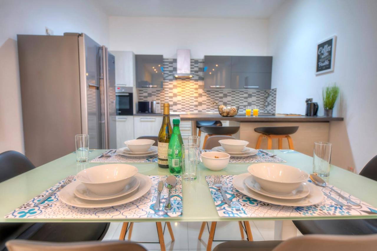 Spacious And Beautifully Furnished 3 Bedrooms/3Bathrooms Apartment With 2 Balconies Wvid1-1 Gzira Εξωτερικό φωτογραφία