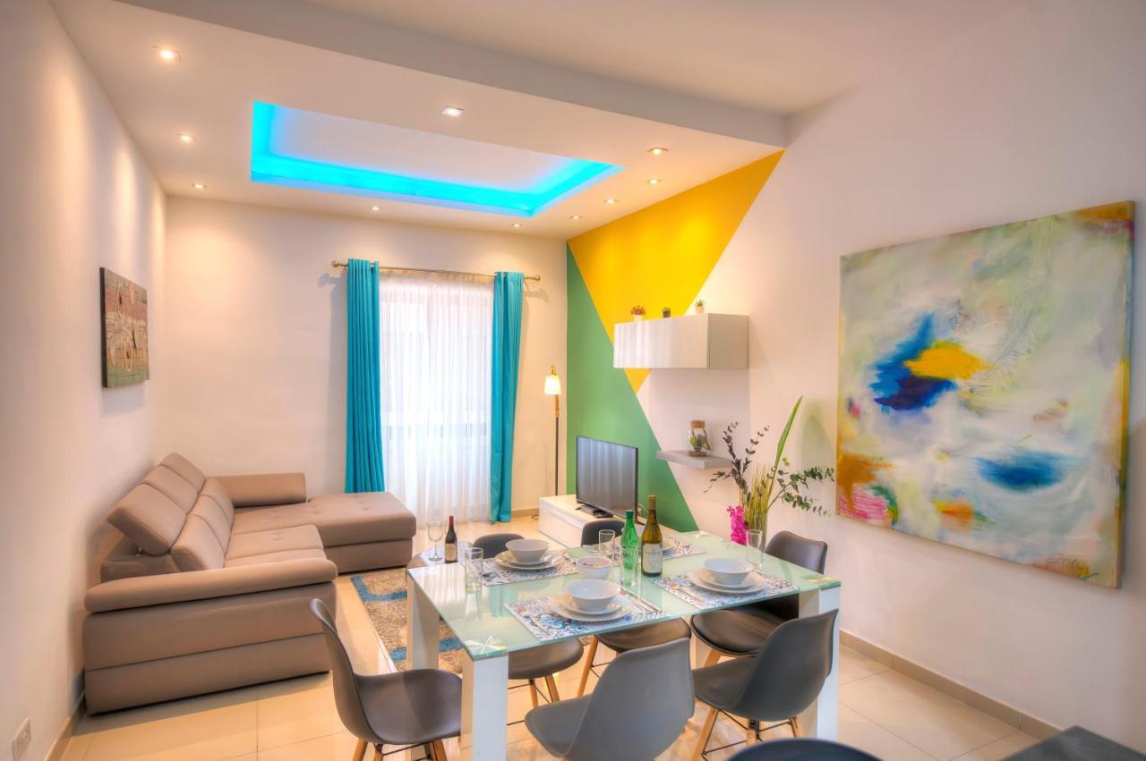 Spacious And Beautifully Furnished 3 Bedrooms/3Bathrooms Apartment With 2 Balconies Wvid1-1 Gzira Εξωτερικό φωτογραφία